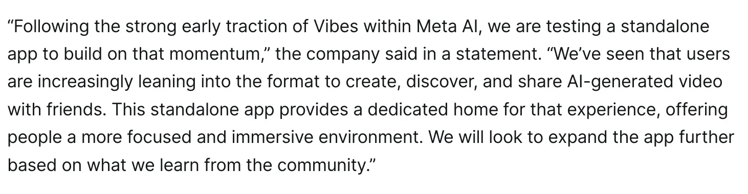 Γιατί η Meta διαχωρίζει το AI περιεχόμενο από το Instagram με μια νέα standalone εφαρμογή