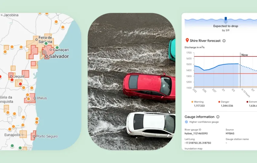 Groundsource: Η Google χρησιμοποιεί το Gemini και παλαιότερα ειδησεογραφικά άρθρα για την πρόβλεψη πλημμυρών