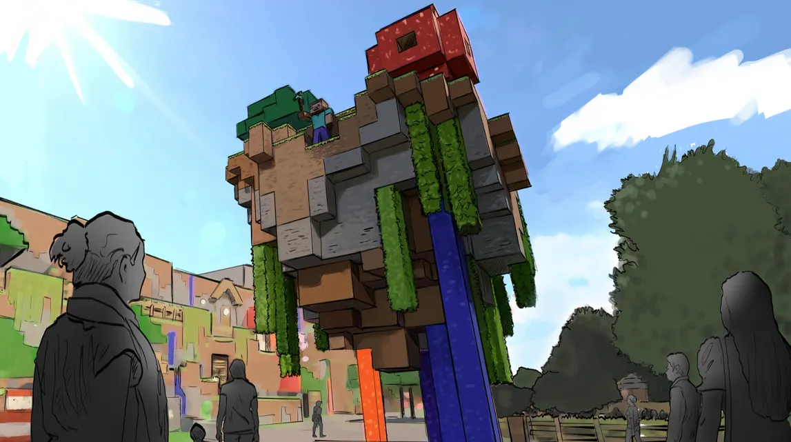 Το νέο θεματικό πάρκο του Minecraft έρχεται στο Chessington World of Adventures