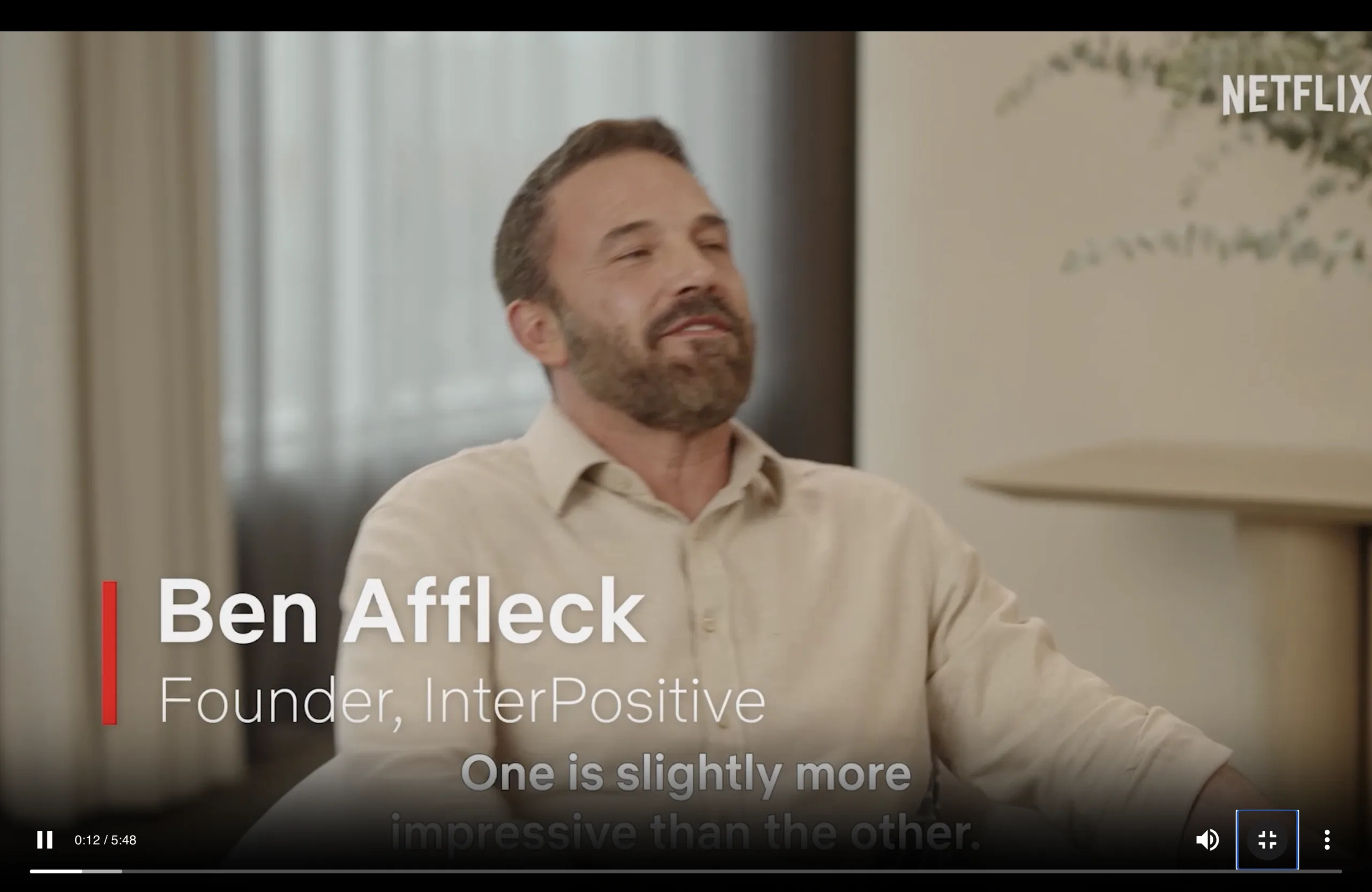 Το Netflix εξαγοράζει την εταιρεία τεχνητής νοημοσύνης του Ben Affleck