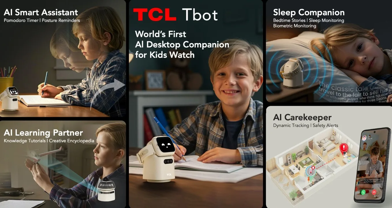 TCL Tbot: Ο έξυπνος σύντροφος που δίνει ζωή στο παιδικό smartwatch στο σπίτι 2 TCL Tbot: Ο έξυπνος σύντροφος που δίνει ζωή στο παιδικό smartwatch στο σπίτι