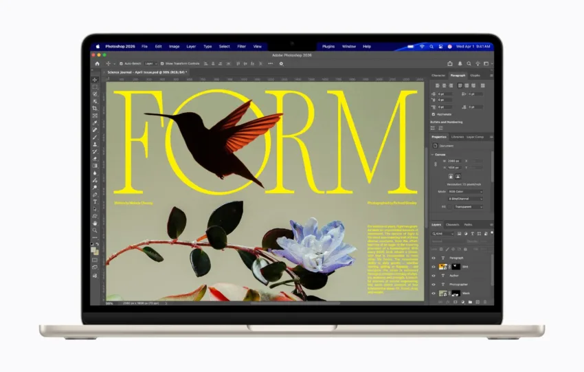 Η Apple αποκαλύπτει το νέο MacBook Air με τον πανίσχυρο επεξεργαστή M5