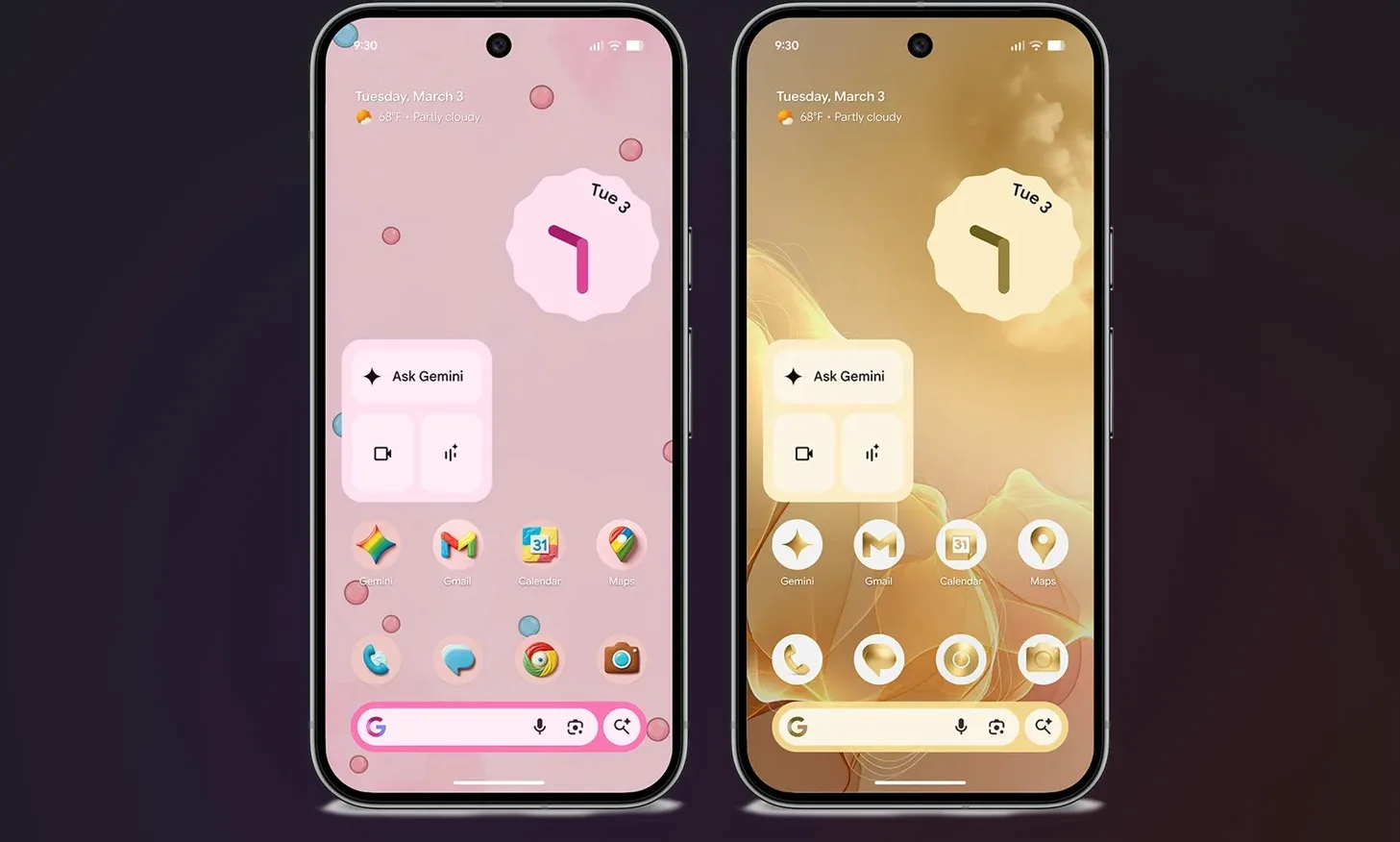 Πώς η νέα ενημέρωση μεταμορφώνει τα κινητά και τα ρολόγια Pixel