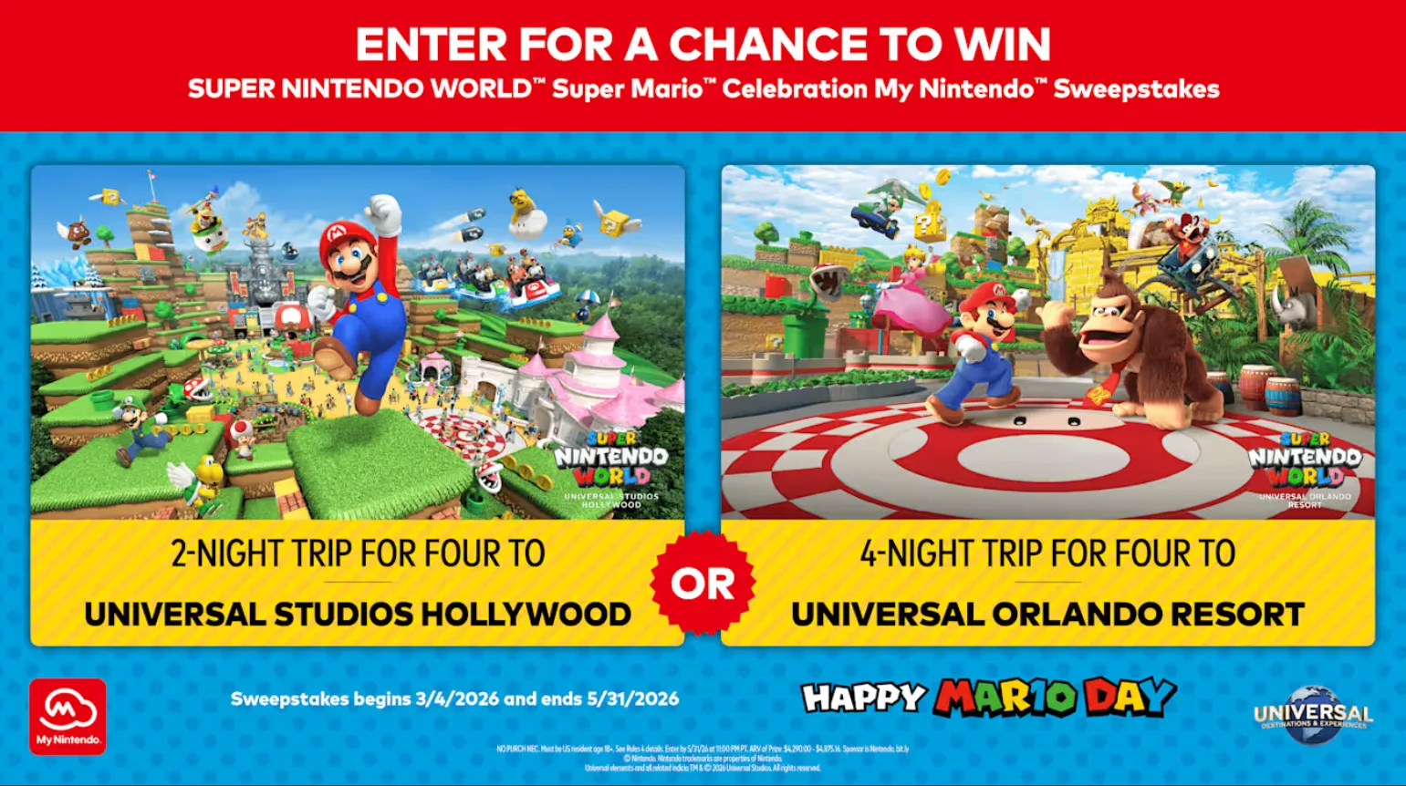 My Nintendo: Ολοκληρώνεται ο Μάρτιος με μεγάλους διαγωνισμούς και δώρα