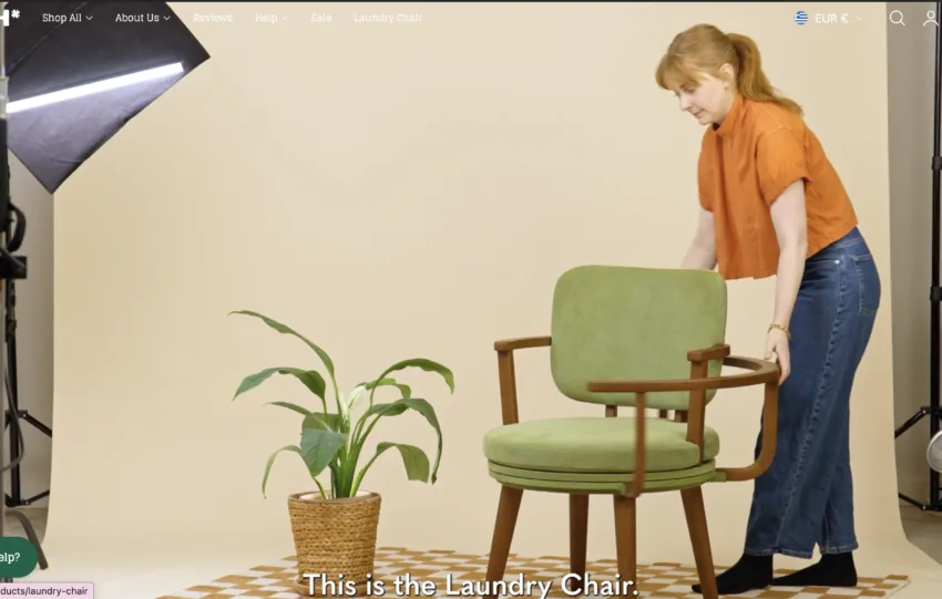 Laundry Chair: Η έξυπνη καρέκλα που βάζει τέλος στην ακαταστασία των ρούχων
