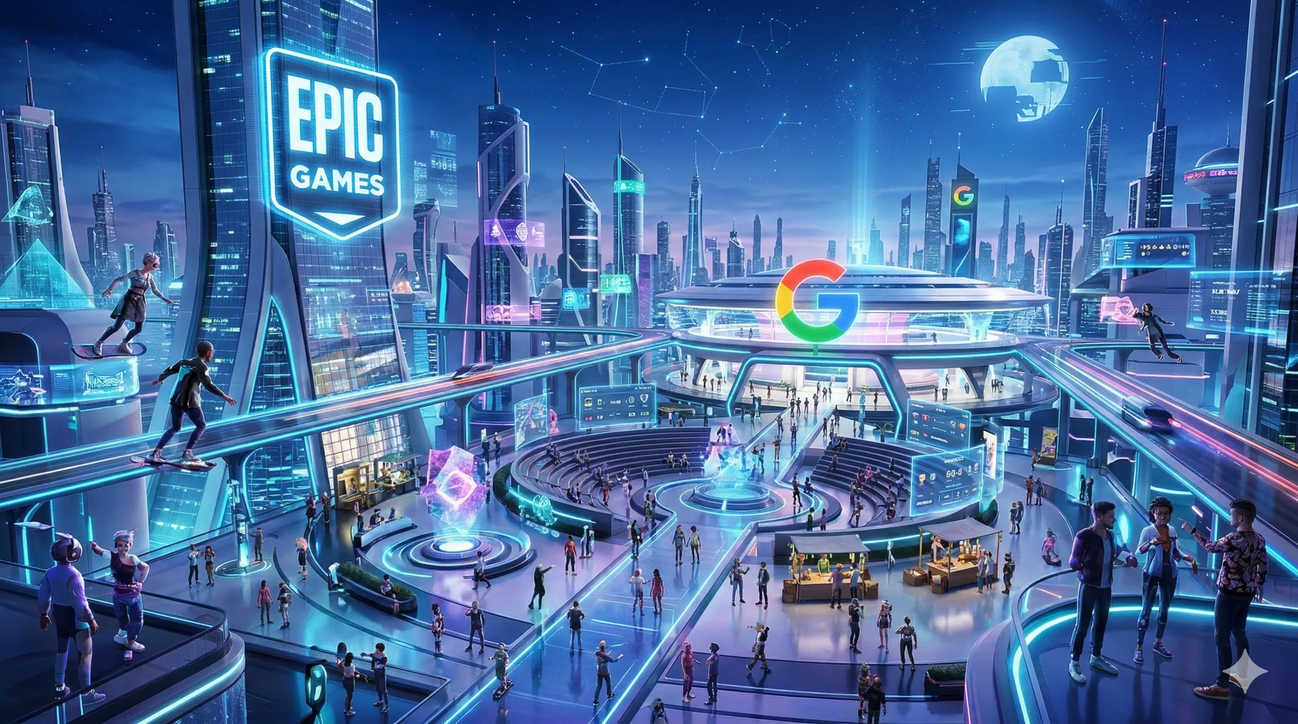 Τέλος στον πόλεμο: Epic Games και Google δημιουργούν το οικοσύστημα του Metaverse