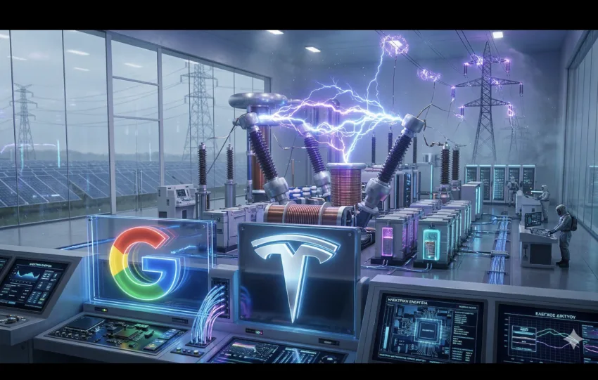 Google και Tesla συμμαχούν για να μειώσουν το κόστος του ρεύματος