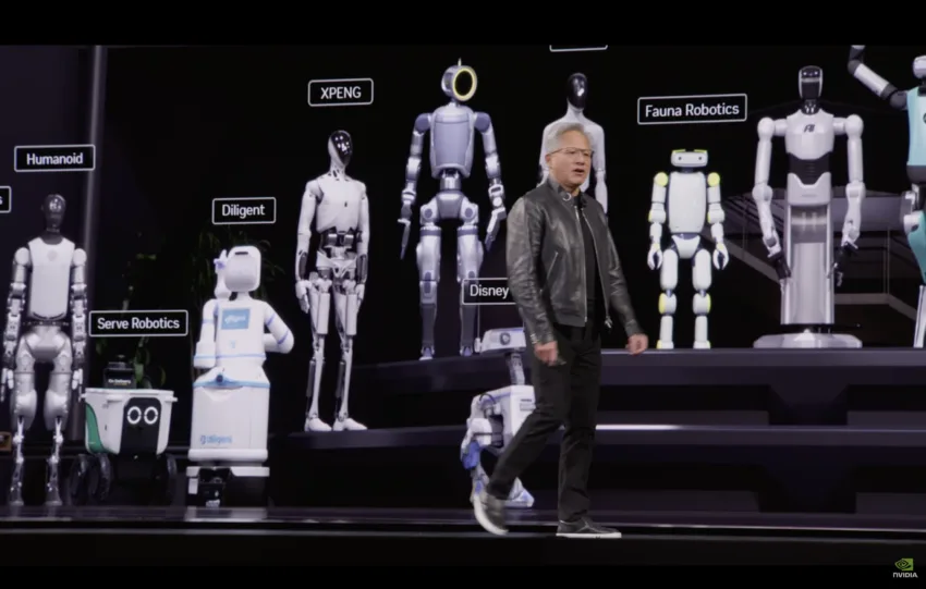 Από τα ανθρωποειδή έως τη χειρουργική: Το όραμα της NVIDIA για το Physical AI