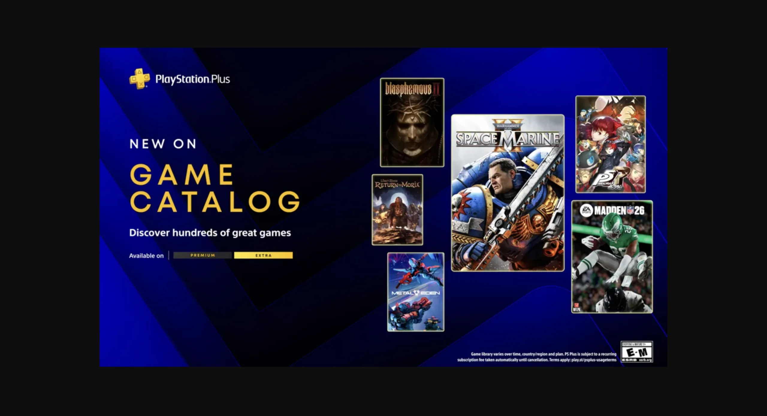 Το PlayStation plus ενισχύει τον κατάλογό του με κορυφαίους τίτλους