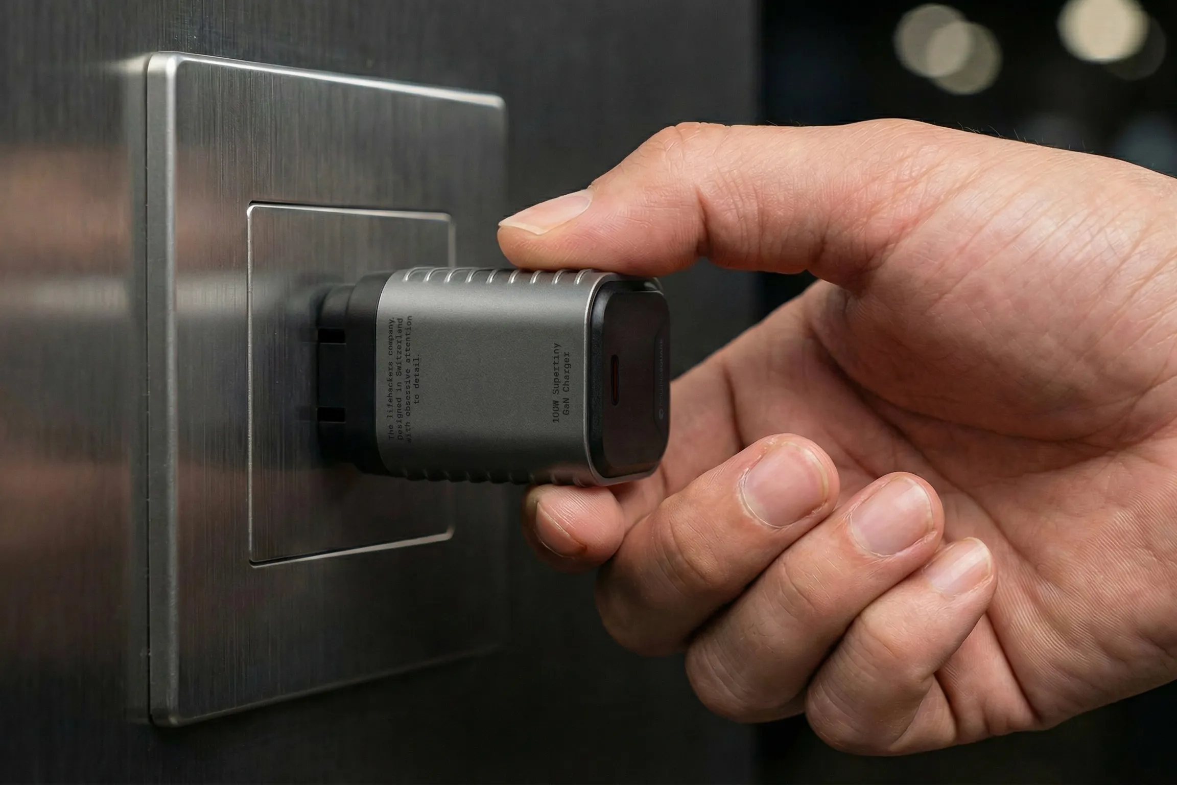 Rolling Square Supertiny: Ο μικρότερος 100W GaN φορτιστής