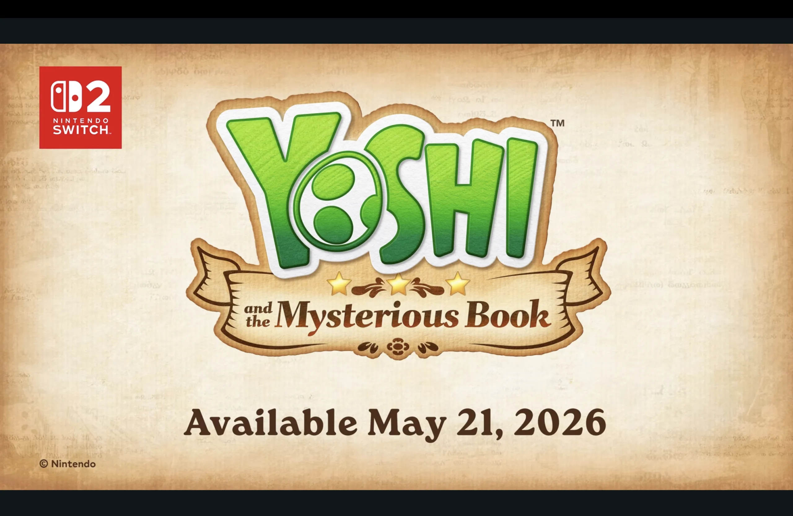 Το Yoshi and the Mysterious Book έρχεται στο Nintendo Switch 2 τον Μάιο 2 Το νέο κεφάλαιο του Yoshi έρχεται τον Μάιο στη νέα κονσόλα της Nintendo