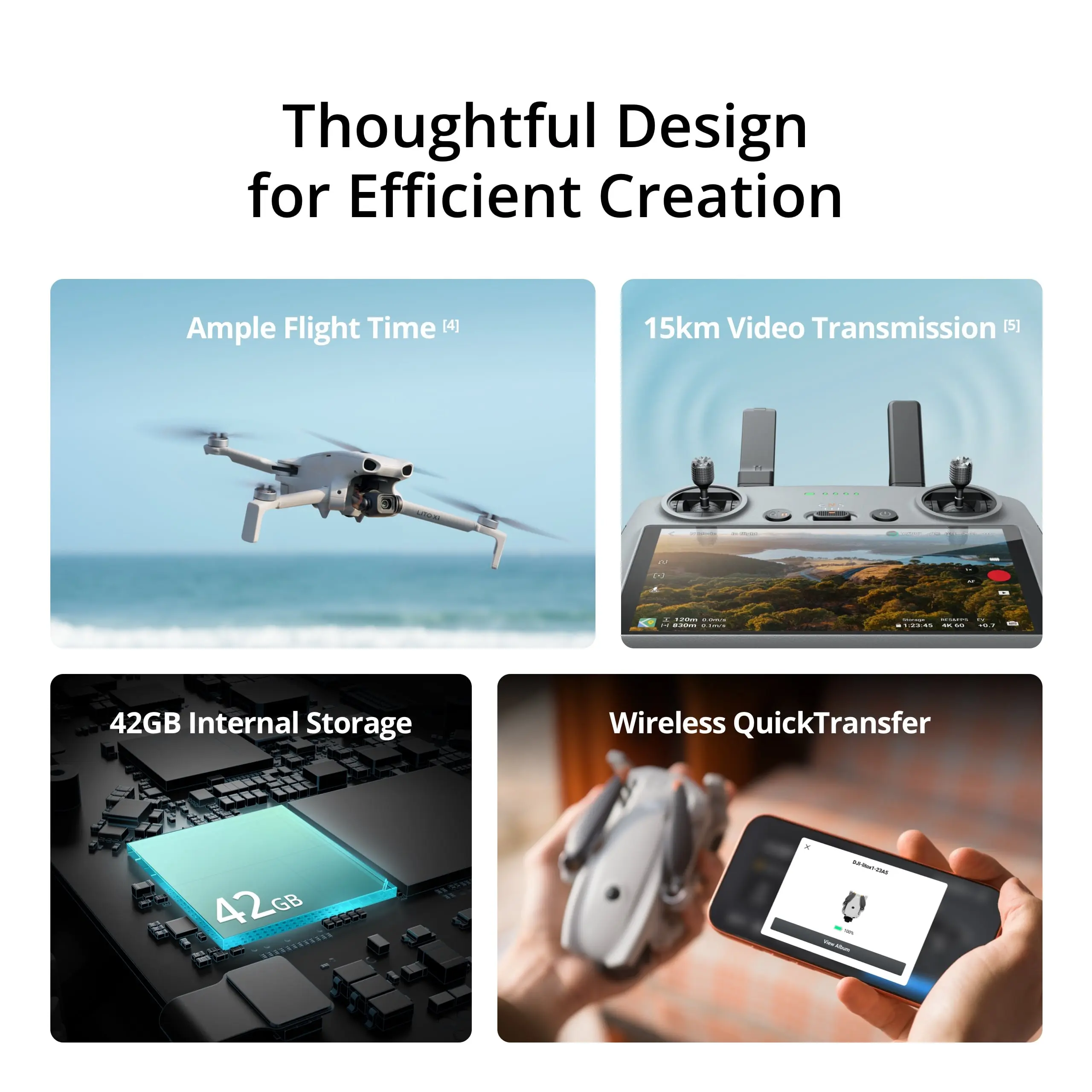 Η DJI επαναπροσδιορίζει τα οικονομικά drones με τα Lito 1 και Lito X1