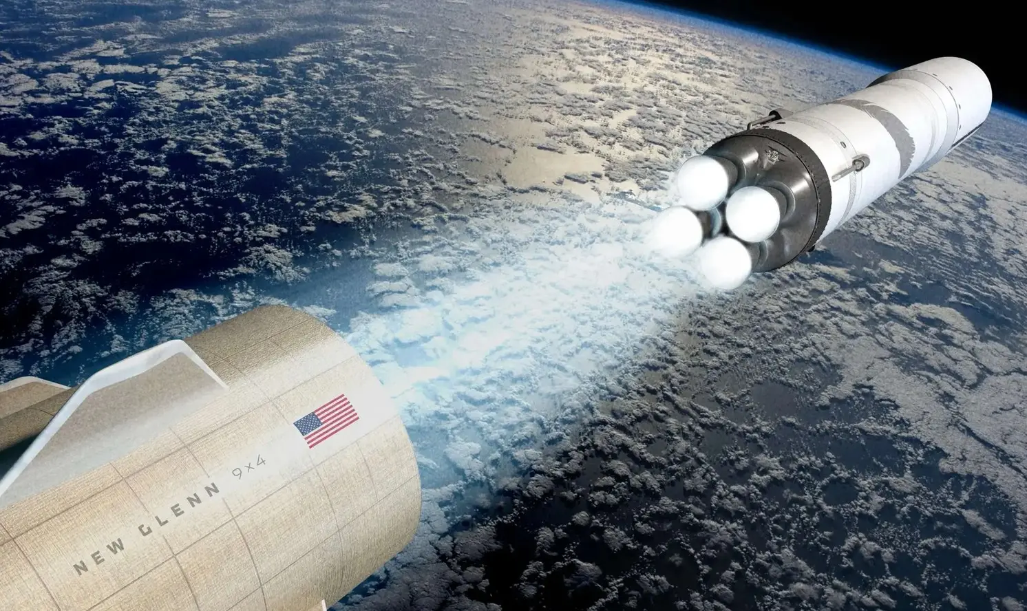 Η Blue Origin γράφει ιστορία με την πρώτη επαναχρησιμοποίηση του πυραύλου New Glenn