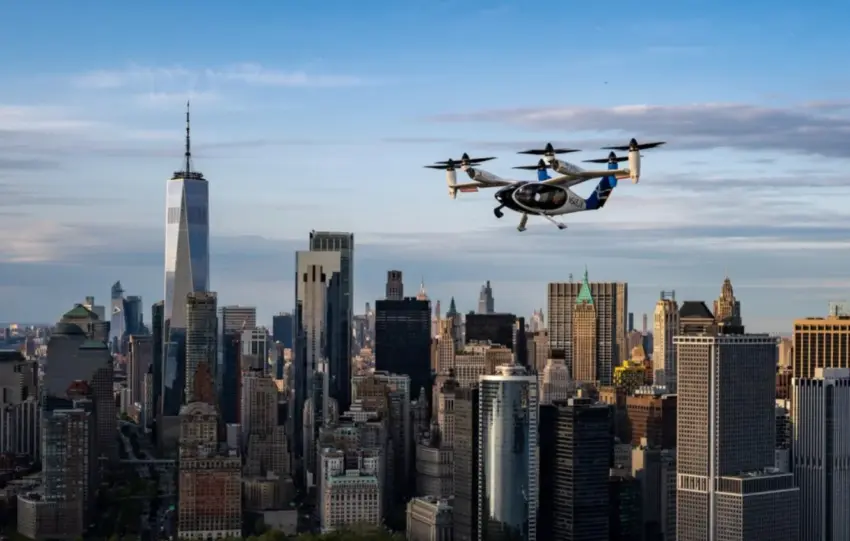 Electric air taxis στη Νέα Υόρκη: Η δοκιμαστική πτήση που γράφει ιστορία