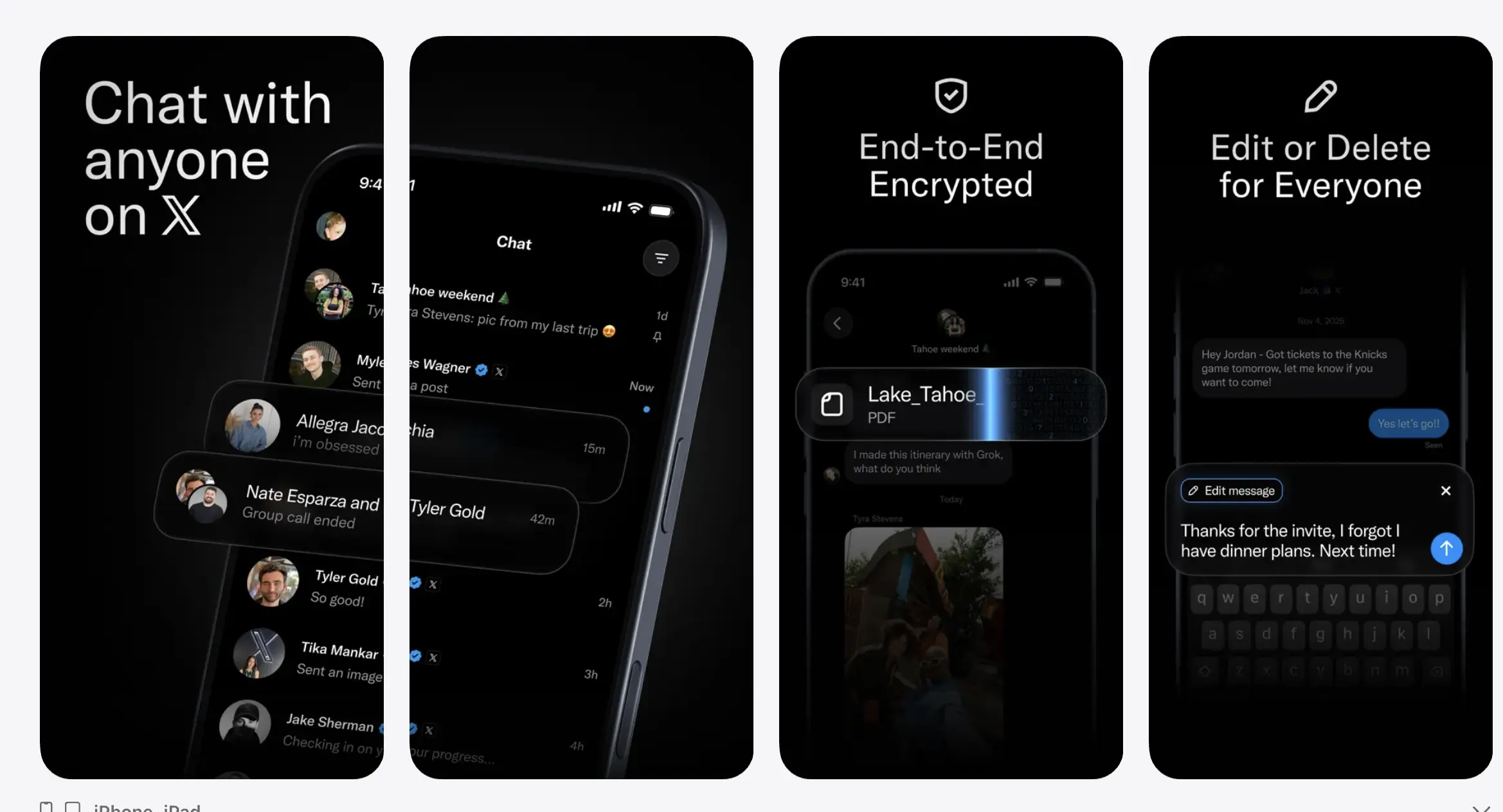 Το XChat του Elon Musk έρχεται στις 17 Απριλίου: Ο νέος μεγάλος αντίπαλος του WhatsApp 2 Όλα όσα φέρνει το νέο XChat της X Corp του Elon Musk αποκλειστικά για συσκευές Apple