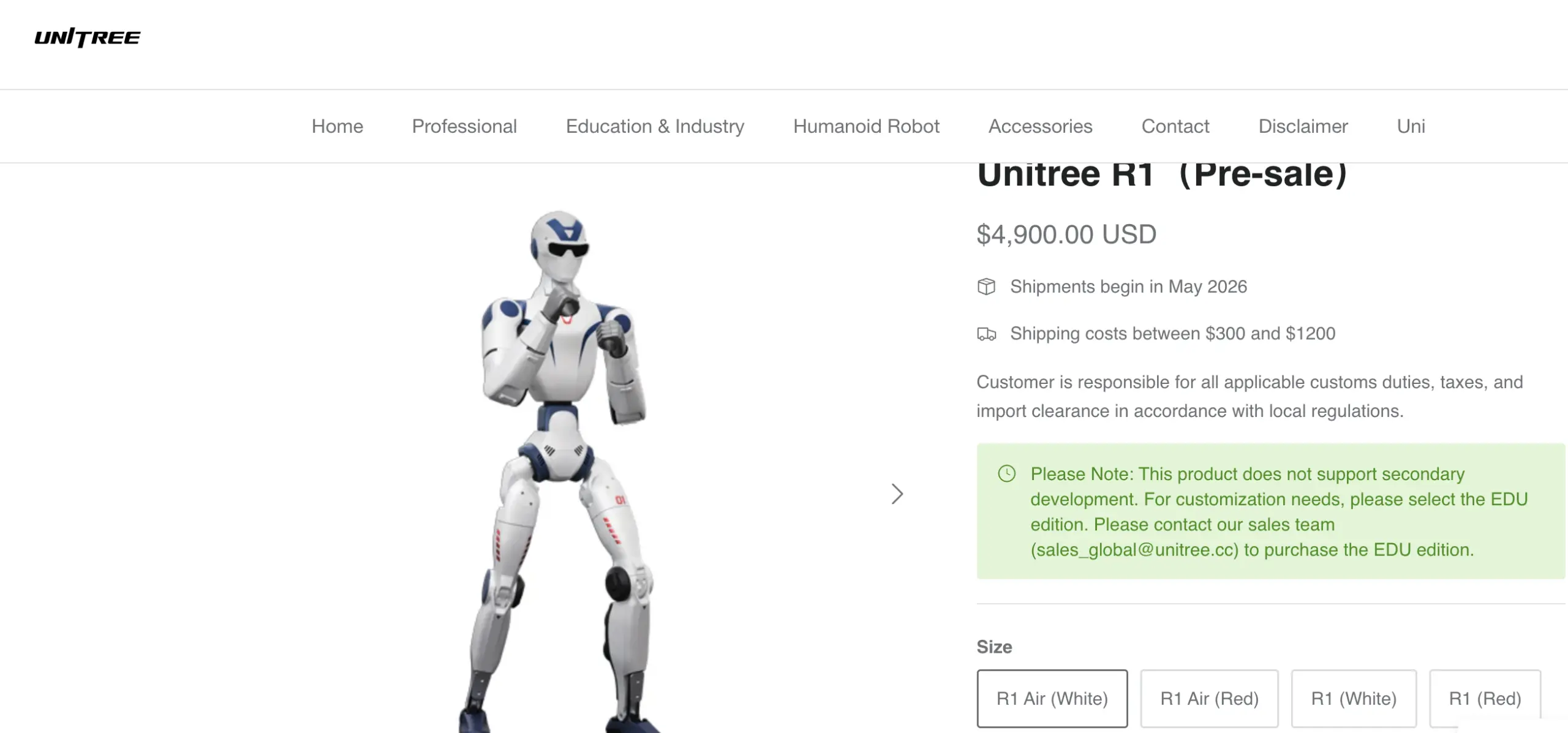 Η Unitree βγάζει στην παγκόσμια αγορά το R1 με τιμή κάτω από 5000 δολάρια 4 Πώς το Unitree R1 φέρνει την τεχνητή νοημοσύνη στο ευρύ κοινό