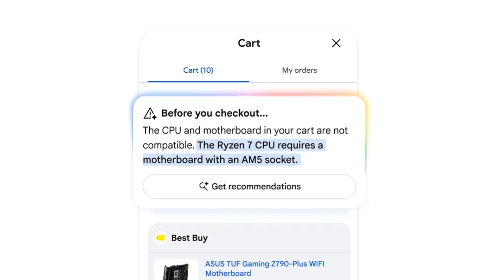 Η Google παρουσίασε το Universal Cart ένα AI καλάθι αγορών 6 Πώς το Universal Cart φέρνει την επανάσταση στο ηλεκτρονικό εμπόριο