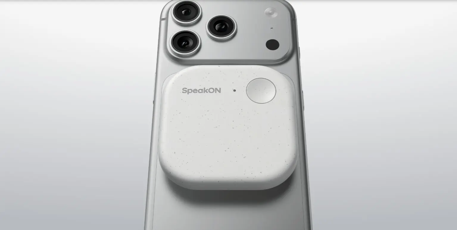 SpeakON: Η νέα MagSafe AI συσκευή για το iPhone με μετατρέπει την φωνή σε κείμενο