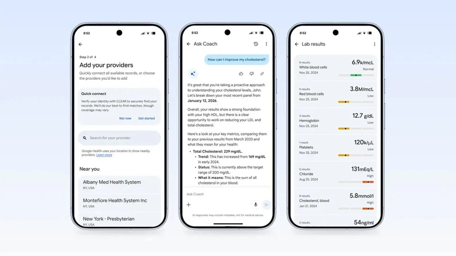 Το Google Health Coach κυκλοφορεί παγκοσμίως με υποστήριξη AI