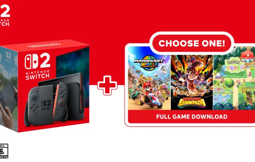 Nintendo Switch 2: Κυκλοφορεί το νέο Choose Your Game Bundle με τρία κορυφαία παιχνίδια