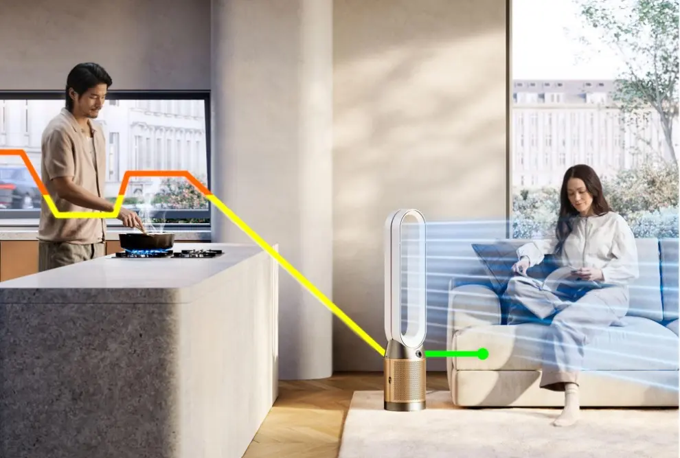 Dyson Find+Follow Purifier Cool: Ο έξυπνος καθαριστής αέρα που ακολουθεί τις κινήσεις σας