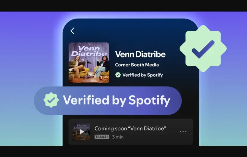 Verified by Spotify: Νέο πράσινο σήμα επαλήθευσης για τα podcasts στην πλατφόρμα