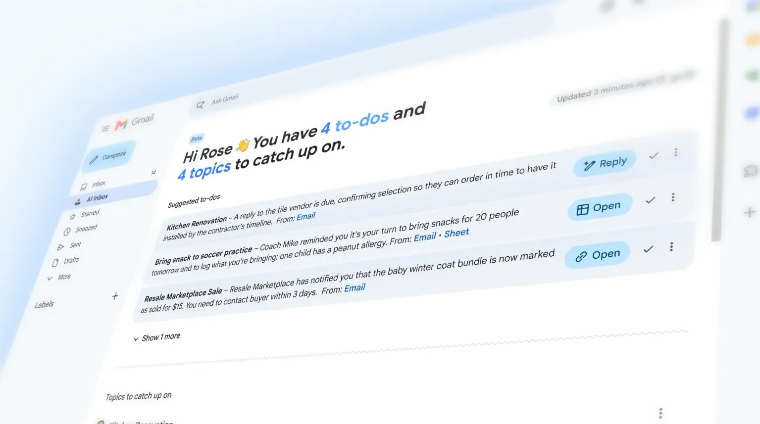 Τώρα το Gmail θα μπορεί και να σου μιλάει 2 Τώρα το Gmail θα μπορεί και να σου μιλάει