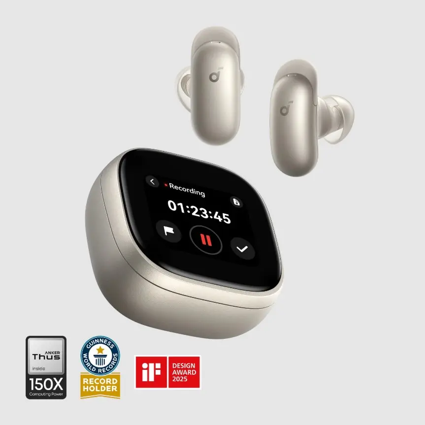 Τα νέα earbuds της Anker χρησιμοποιούν AI για να λύσουν το μεγαλύτερο πρόβλημα των ασύρματων ακουστικών 3 Τα νέα earbuds της Anker χρησιμοποιούν AI για να λύσουν το μεγαλύτερο πρόβλημα των ασύρματων ακουστικών