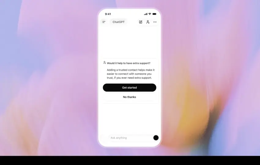 Νέο χαρακτηριστικό Trusted Contact στο ChatGPT: Προστασία σε κρίσιμες στιγμές