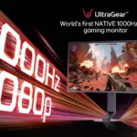 Η LG αποκάλυψε την πρώτη gaming οθόνη 1000Hz στον κόσμο