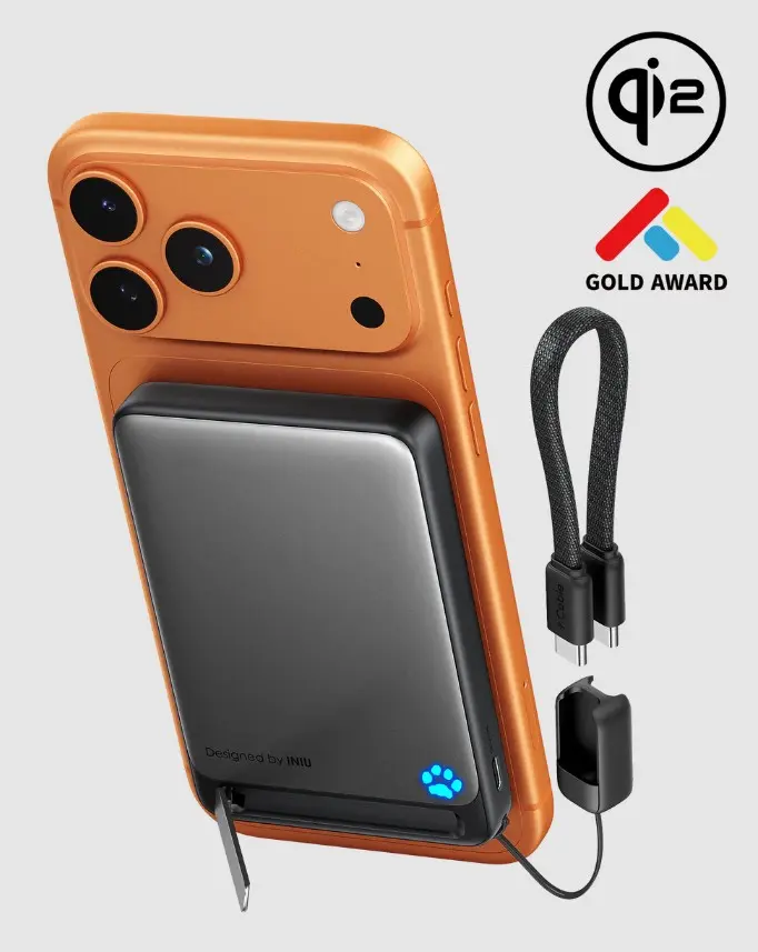 INIU SnapGo Air 10000mAh: Το λεπτότερο Qi2.2 power bank της αγοράς