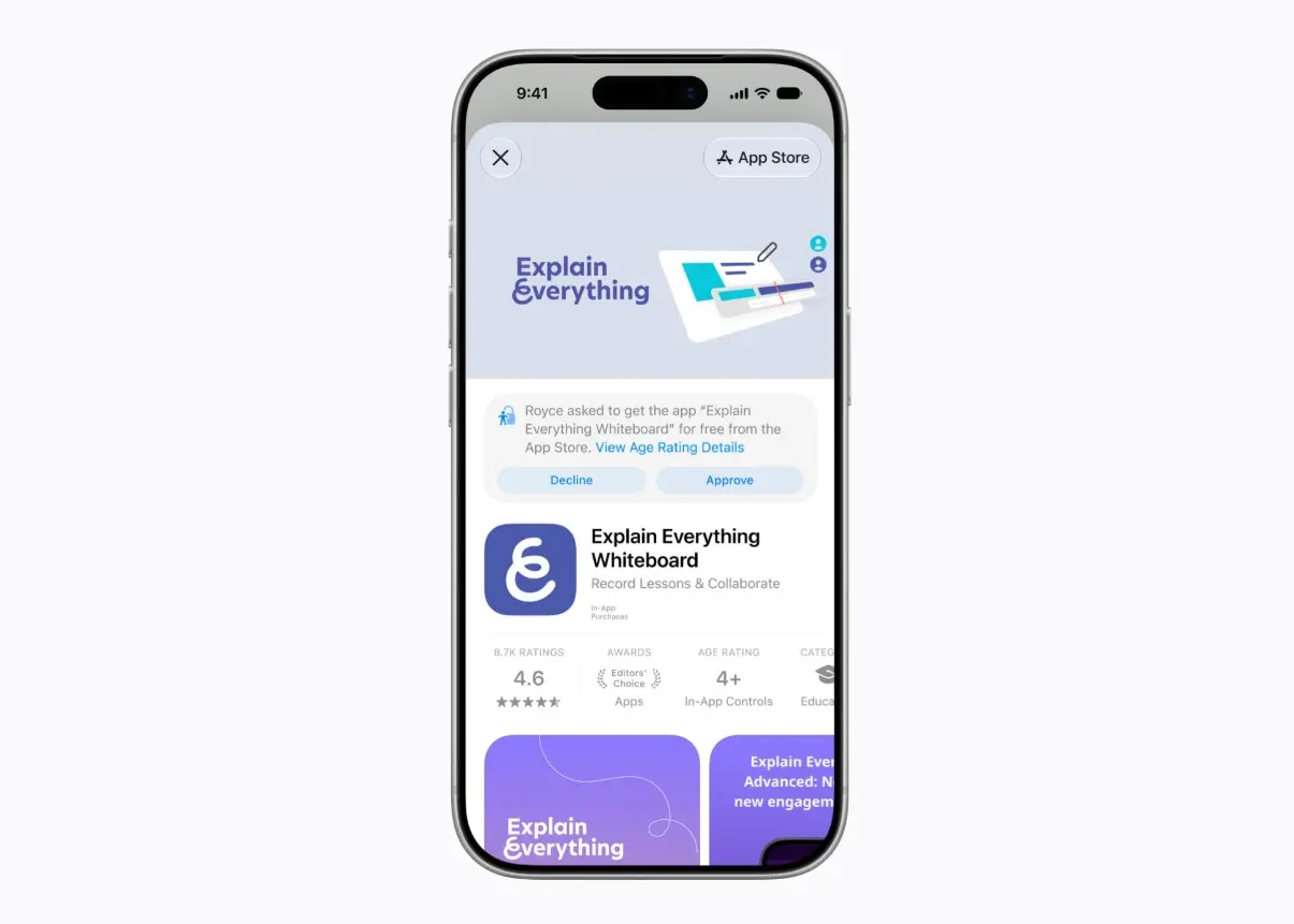 Apple: Πώς ο νέος γονικός έλεγχος αλλάζει την ασφάλεια των παιδιών στις συσκευές 3 Apple: Πώς ο νέος γονικός έλεγχος αλλάζει την ασφάλεια των παιδιών στις συσκευές