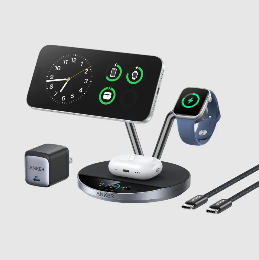 Anker Prime 3-in-1: Ο απόλυτος φορτιστής για το οικοσύστημα της Apple 1 Anker Prime 3-in-1: Ο απόλυτος φορτιστής για το οικοσύστημα της Apple