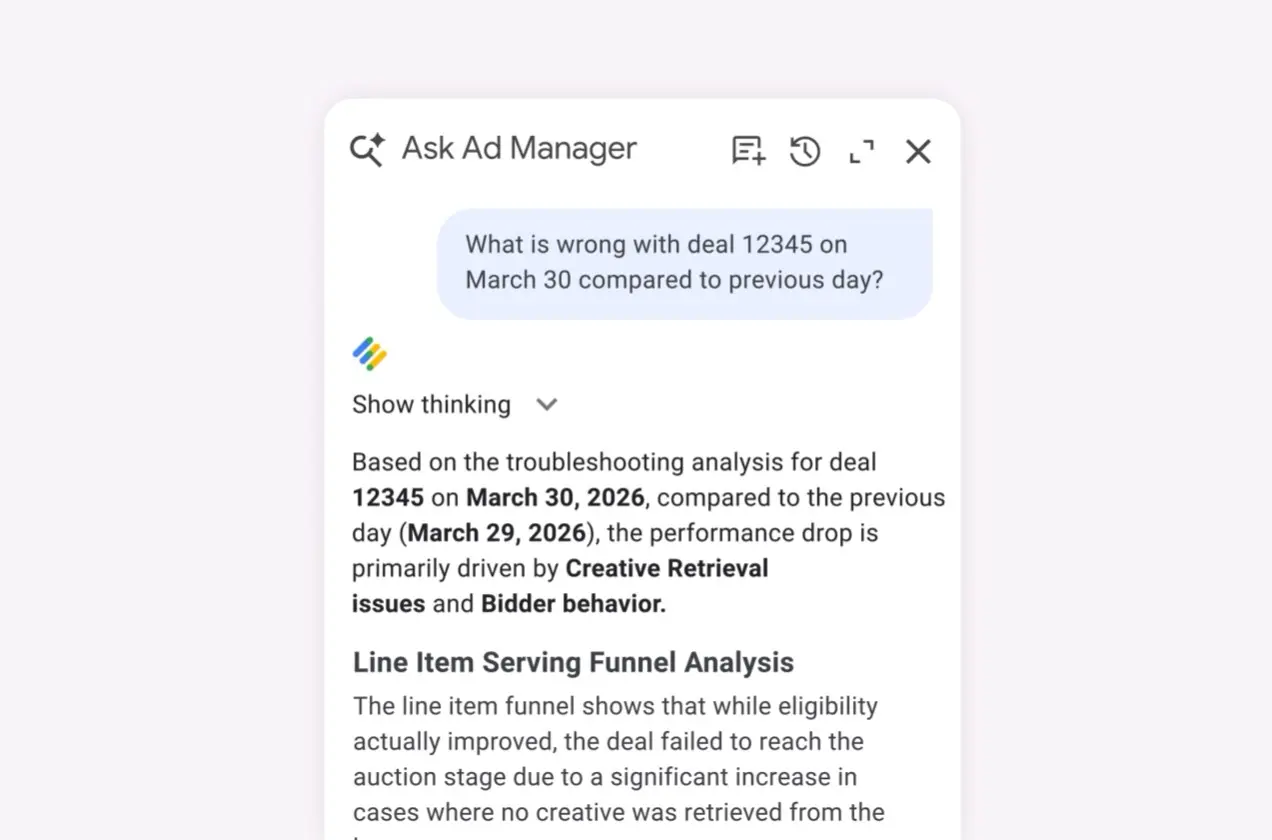 Πώς η τεχνητή νοημοσύνη του Ask Ad Manager βοηθά τους ψηφιακούς εκδότες 4 Πώς η τεχνητή νοημοσύνη του Ask Ad Manager βοηθά τους ψηφιακούς εκδότες