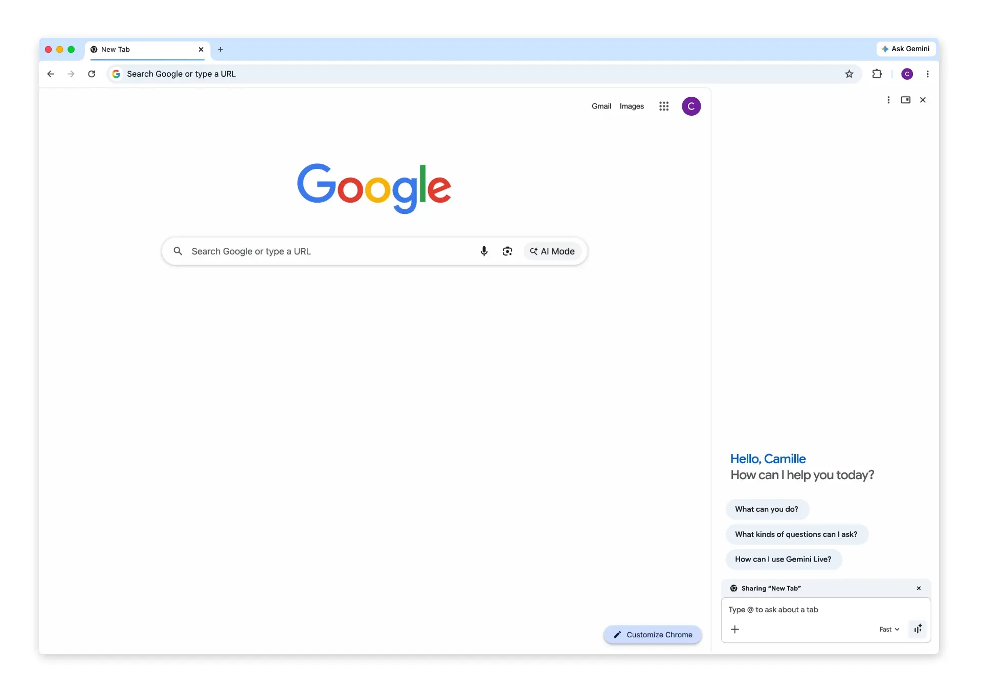 Google: Ξεκινά η καθολική ενσωμάτωση του Gemini στον chrome 2 Πώς η νέα λειτουργία Ask Gemini στον Chrome αλλάζει την περιήγηση