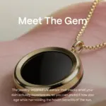 The Gem: Το νέο smart μενταγιόν που δείχνει real time πόσο ακτινοβολία δέχεται το δέρμα σου