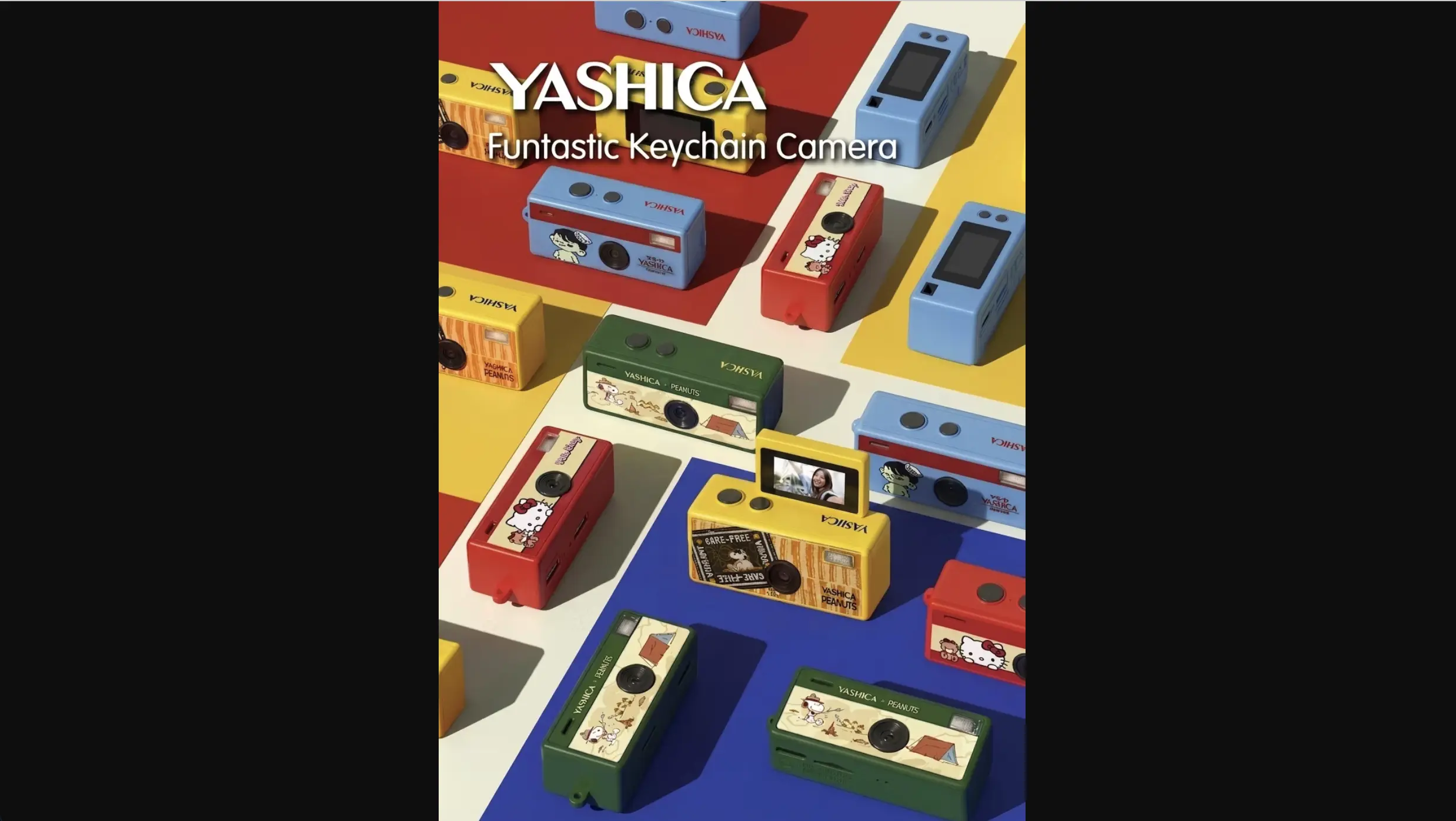 Το Yashica Funtastic Keychain Camera φέρνει την ανατροπή στη ρετρό φωτογραφία 5 Μια μικροσκοπική κάμερα για τέλειες selfie με lo-fi αισθητική από τη Yashica