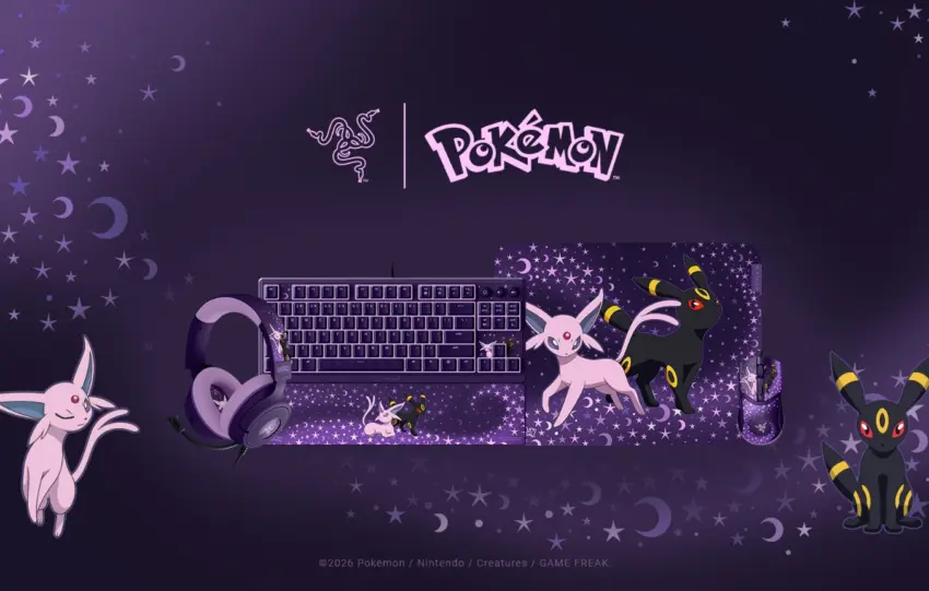 Η Razer γιορτάζει τα 30 χρόνια Pokémon με τη νέα συλλογή Espeon & Umbreon
