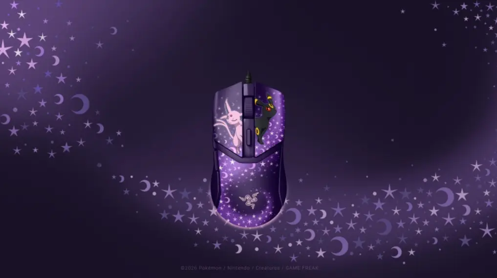 Η Razer γιορτάζει τα 30 χρόνια Pokémon με τη νέα συλλογή Espeon & Umbreon