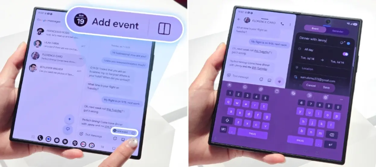 Όλα όσα είδαμε για τη σειρά Galaxy Z και τα νέα Fold8 και Flip8