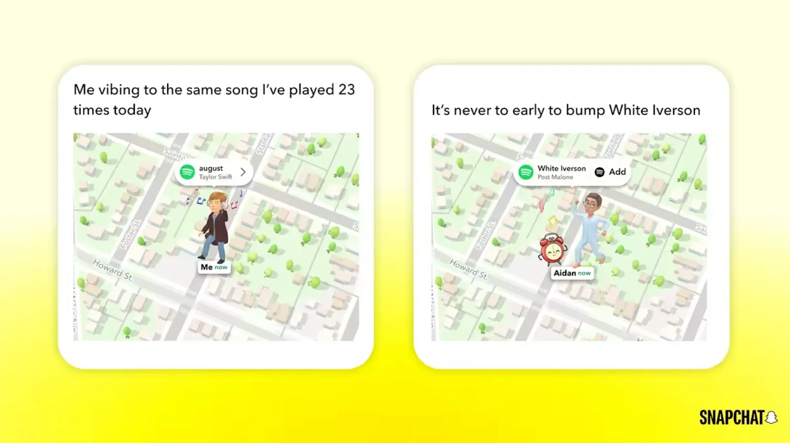 Το Snapchat βάζει το Spotify στον χάρτη - δείτε τι ακούν οι φίλοι σας σε πραγματικό χρόνο
