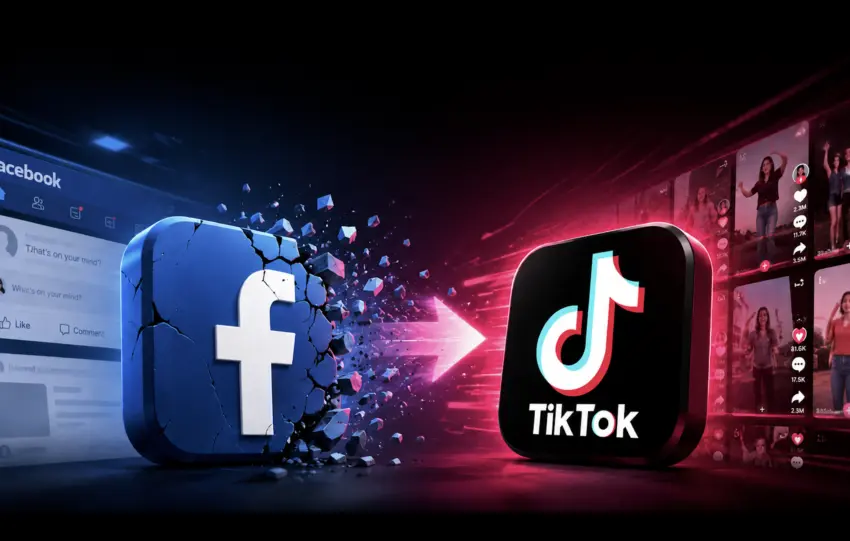 Το Facebook τα «παρατάει» και γίνεται TikTok
