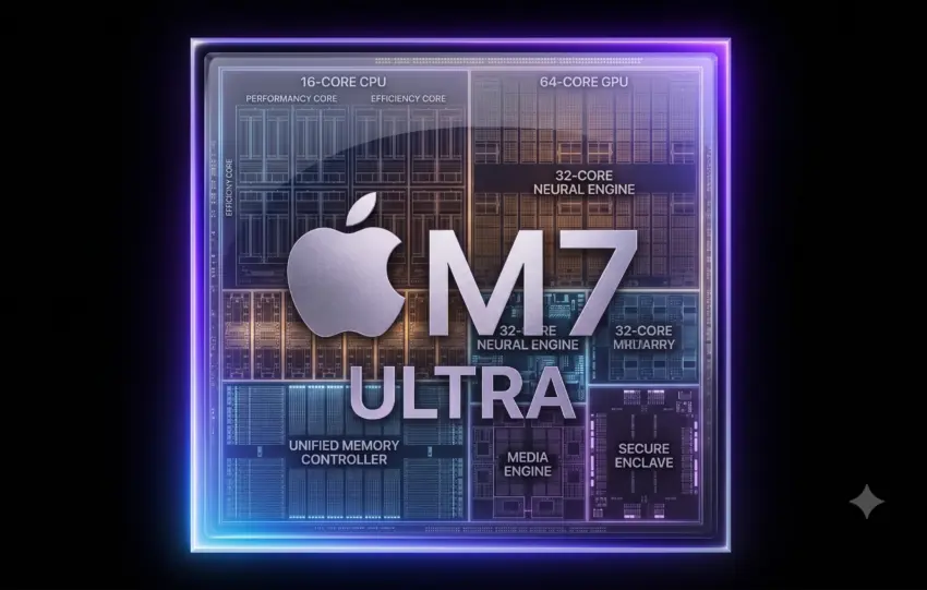 Το επερχόμενο M7 Ultra της Apple φέρνει 1.5TB μνήμης για να αντιμετωπίσει την Nvidia