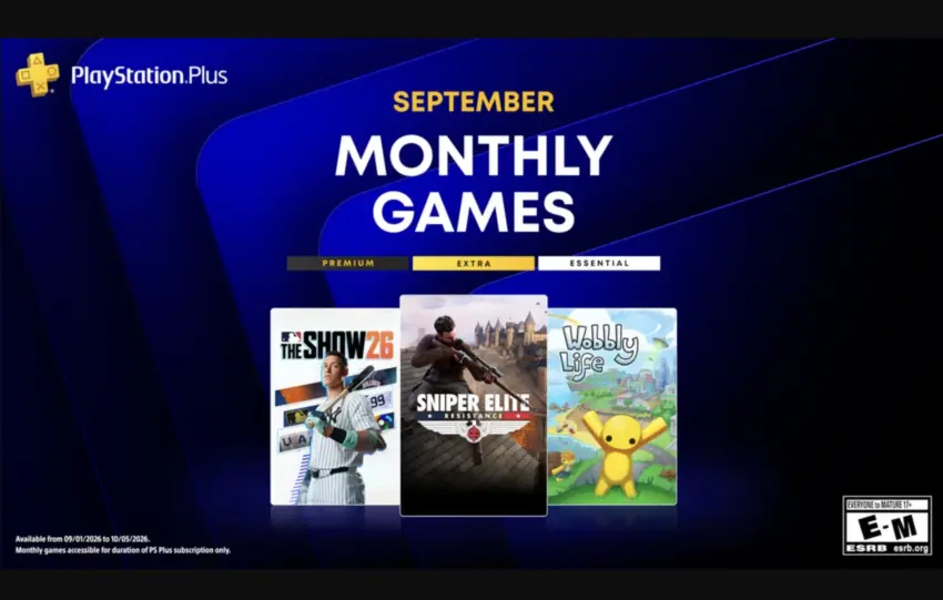 Τα παιχνίδια του PlayStation Plus για τον Σεπτέμβριο περιλαμβάνουν τα Sniper Elite: Resistance