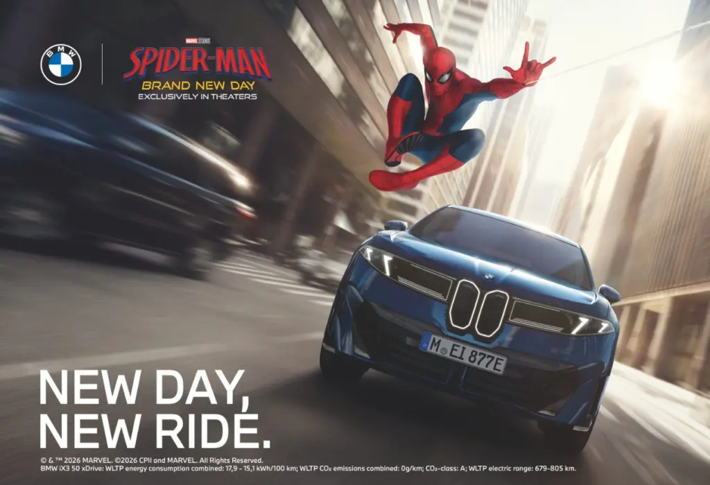 BMW: Αντιδράσεις για τη διαφήμιση Spider-Man στις οθόνες των οχημάτων