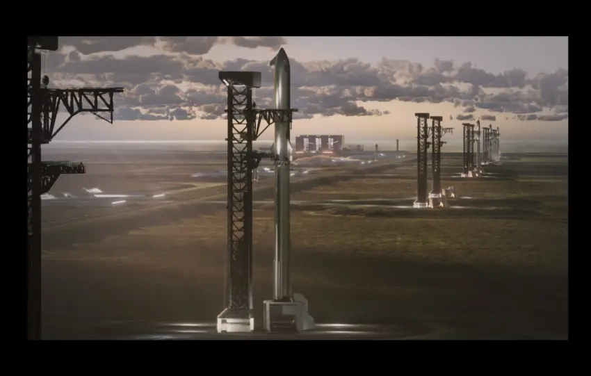 Η SpaceX χτίζει τη μεγαλύτερη βάση εκτοξεύσεων στην ιστορία της