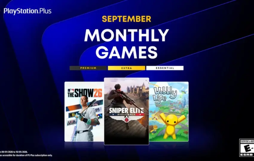 PlayStation Plus: Τέσσερα παιχνίδια τον Σεπτέμβριο