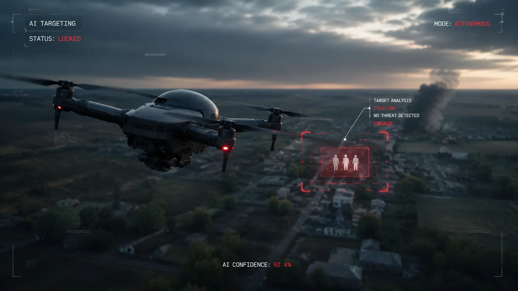 Drone καθοδηγούμενο εξ ολοκλήρου από AI σκότωσε τρεις αμάχους στη Ζαπορίζια, επιλέγοντας μόνο του τον στόχο