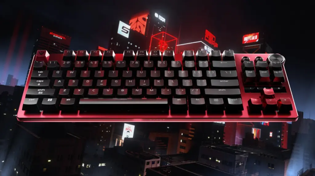 Razer Huntsman V3 Pro Sentinels Edition:Η ειδική έκδοση σε κόκκινο και μαύρο