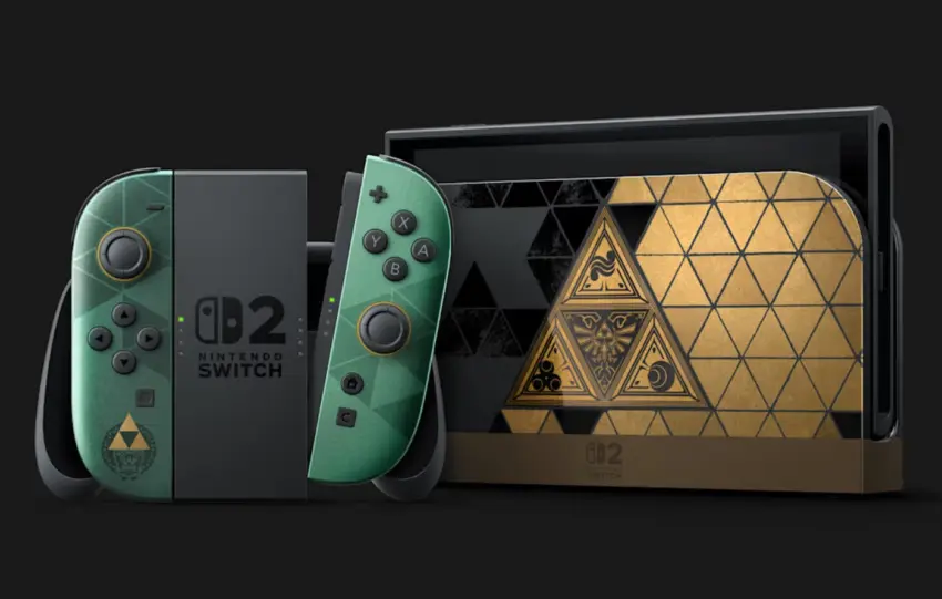 Zelda 40th Anniversary: Διαθέσιμη η συλλεκτική κονσόλα Nintendo Switch 2 και το Pro Controller
